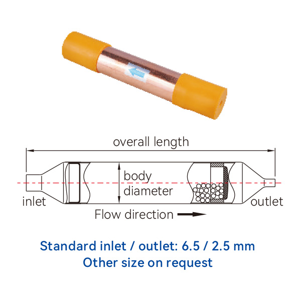 Copper Filter Drier