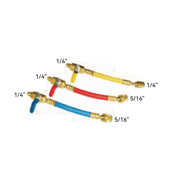 R410 High Pressure Charging Hose With Ball Valve